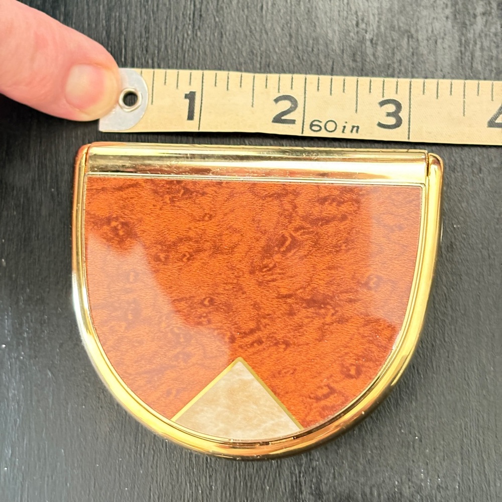 Vintage Seiko Art Deco Half-Moon Flip Travel Alarm Clock Foldable